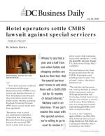 Hotel operators settle CMBS lawsuit against special servicers